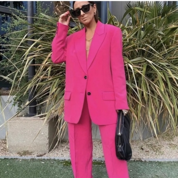 🩷 STRAIGHT CUT BLAZER - Picture 9 of 13